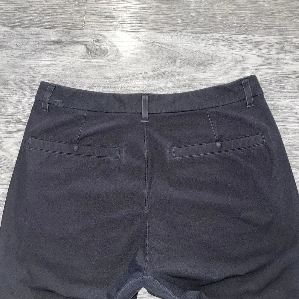Lululemon Men Commission Pant Slim Fit 32” Warpstreme Black Athletic Size 32